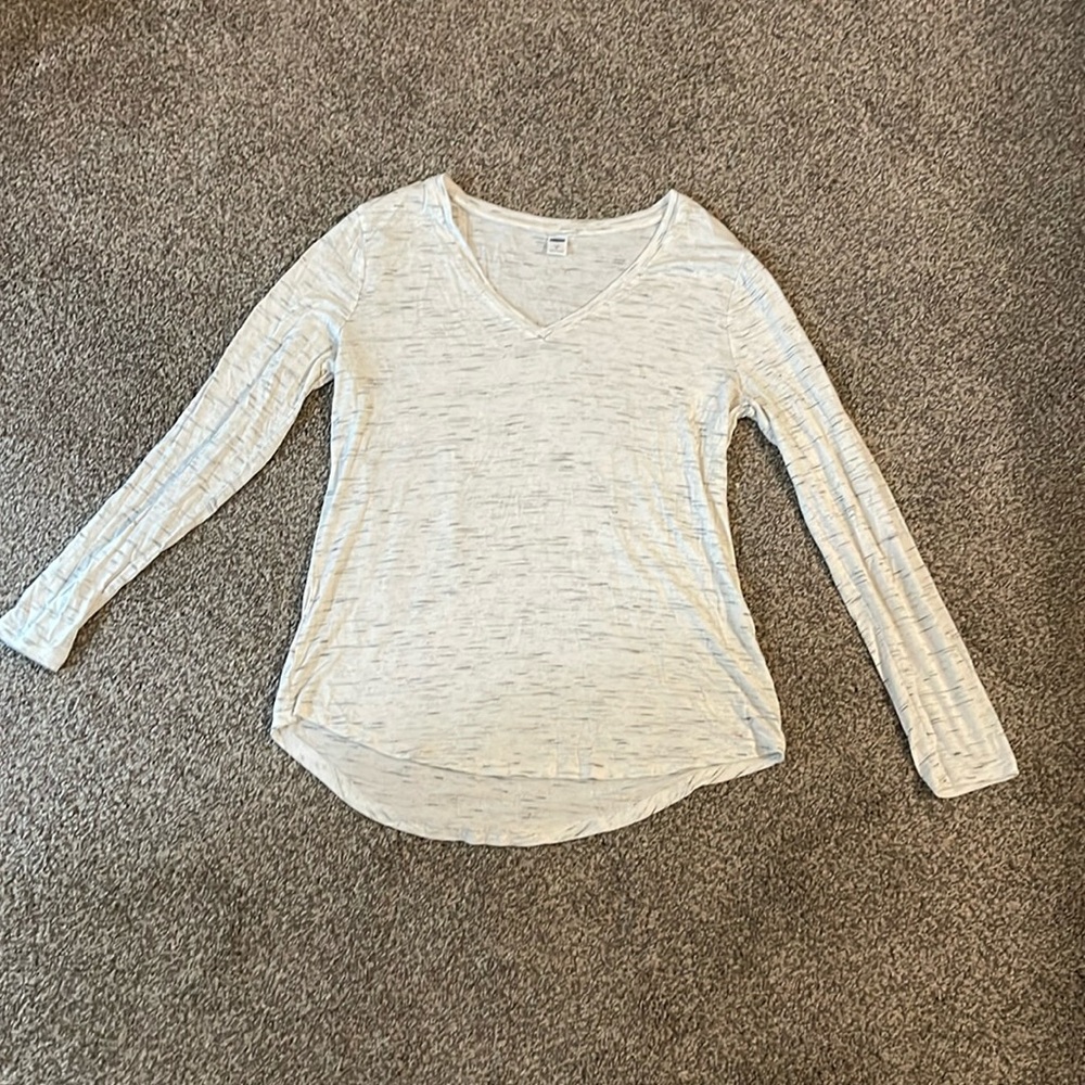White long sleeved shirt. Size small.